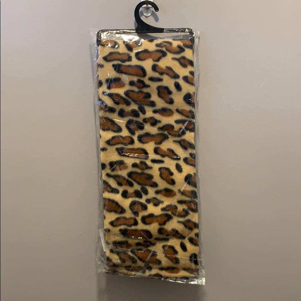 Cheetah print scarf